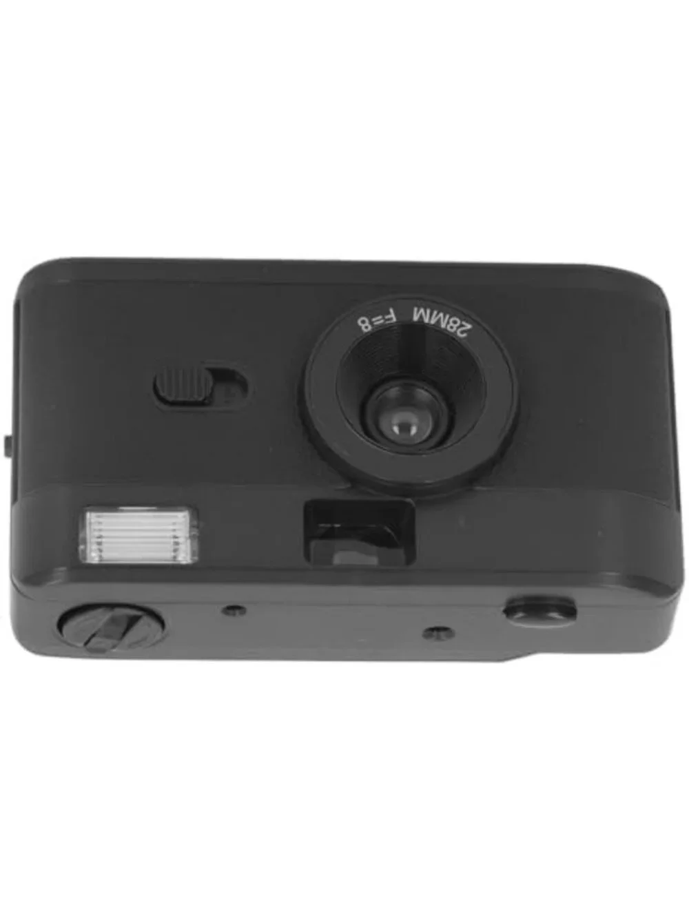 35mm Retro Film Camera with 28MM F/8 Lens, Built-in Flash, Lightweight Design